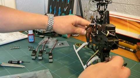 TRex 450 PRO Assembly Build 11 06 09