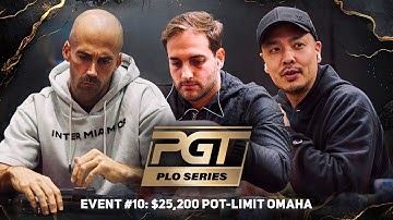 Chino Rheem & Issac Haxton at PGT PLO Series II $25K GRAND FINALE!