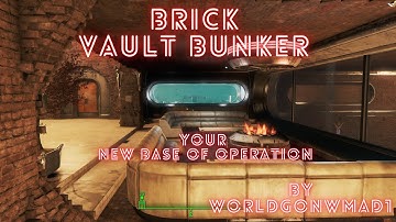 [FO4] Brick Vault Bunker--by Worldgonemad