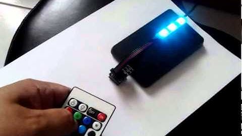 IrRgbCtrl - Infrared RGB Controller with a Digispark