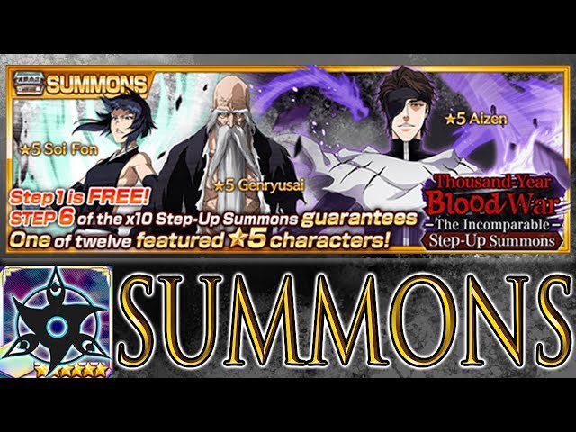 🌟 TYBW AIZEN SUMMONING - CHAIR-SAMA 🌟 TYBW ROUND 5 SUMMONS - Fan art -  Bleach Brave Souls 