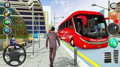 Bus Racing : Coach Bus Simulator 2021 || Police bus Driving Game - Best Android Gameplay | Android