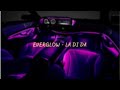 everglow, la di da (inside the car + sub español)