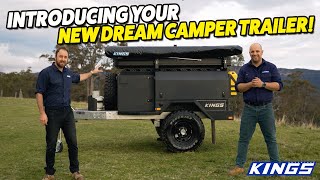 Introducing the incredible KINGS MT2 GO-ANYWHERE CAMPER TRAILER!
