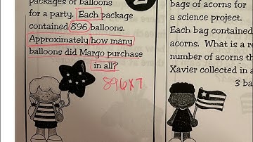 Estimate Products Word Problems