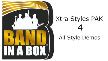 Band-in-a-Box® - Xtra Styles PAK 4 Demos