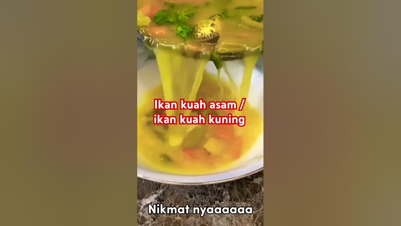 Yuk simak cara membuat IKAN KUAH KUNING / IKAN KUAH ASAM