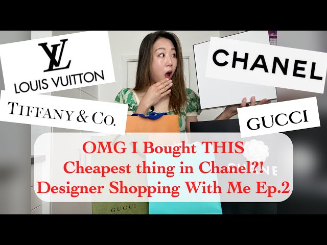 CHEAPEST thing in Chanel, Gucci, Louis Vuitton, Tiffany's