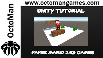 Unity Live Stream: Paper Mario 2.5D Games | OctoMan