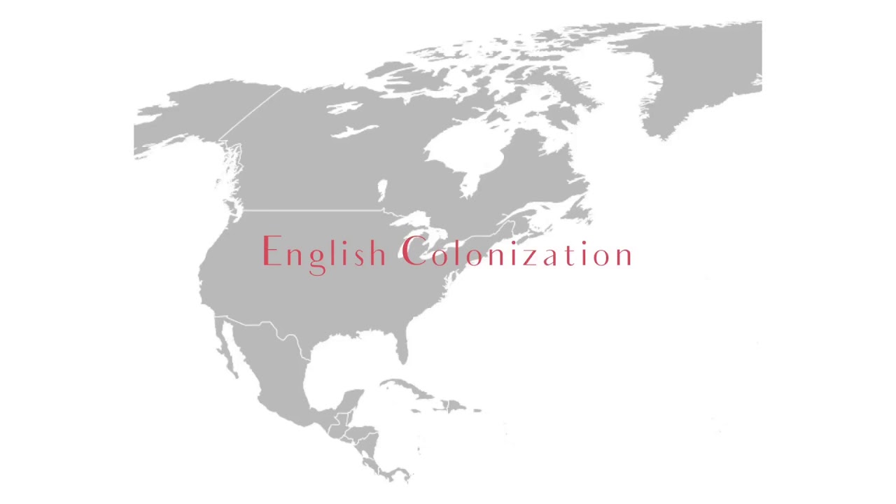 English Colonization - American History Project 