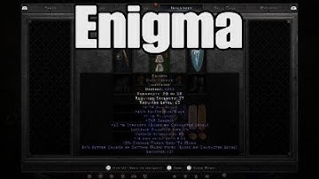 Diablo 2 Resurrected Crafting Enigma
