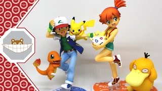 G.E.M. Pokemon Series Figures Ash and Misty Unboxing/Review