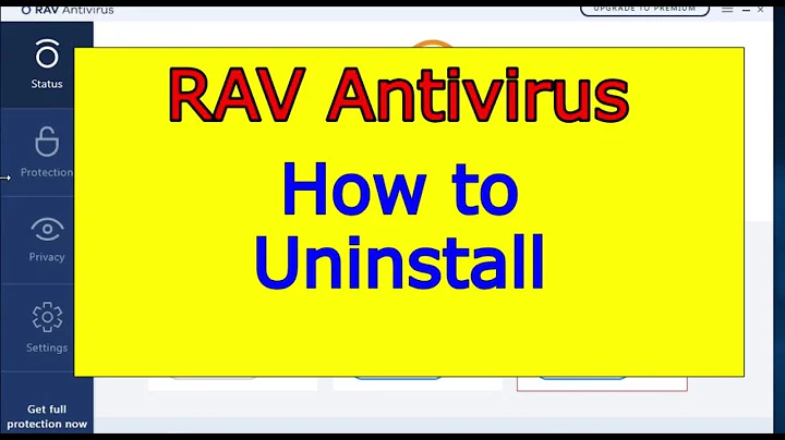 How to uninstall RAV Antivirus - RAV Endpoint Protection Removal guide