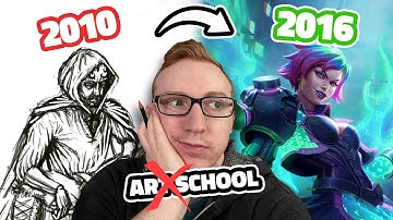How I Became A Professional Artist Without Going To School