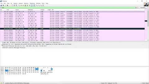 3.7.10 Lab - Use Wireshark to View Network Traffic
