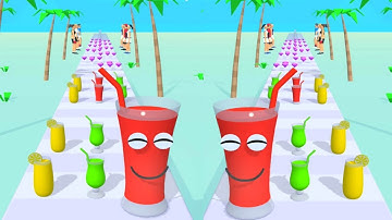 Juice Run 🥤🍸🥤 All Laval Gameplay - Android Game, ios New Game JR44 | Mobile Games