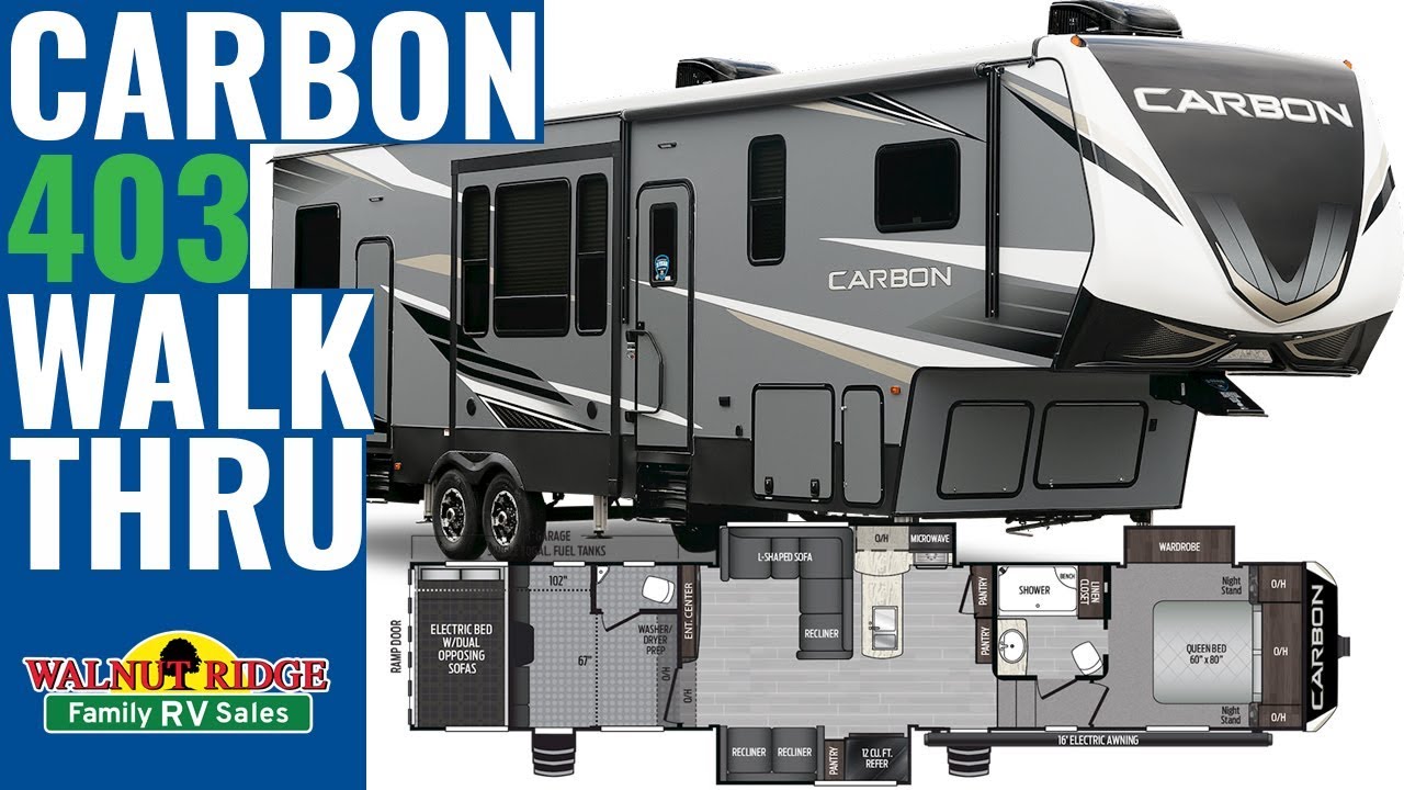 Walk Thru Wednesday - Carbon 403 Toy Hauler