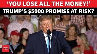 ‘NO $5,000 CHECK FOR YOU!’: Trump Warns About Midterm Dividend If Red State Fails; Crowd BOOS