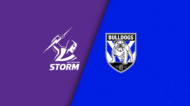 NRL 2024 | Storm v Bulldogs | Full Match Replay | Round 6