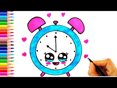 Çalar Saat Nasıl Çizilir? - How To Draw a Clock
