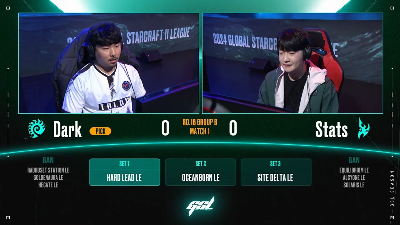 [2024 GSL S1] Ro.16 Group B Match1 Dark vs Stats