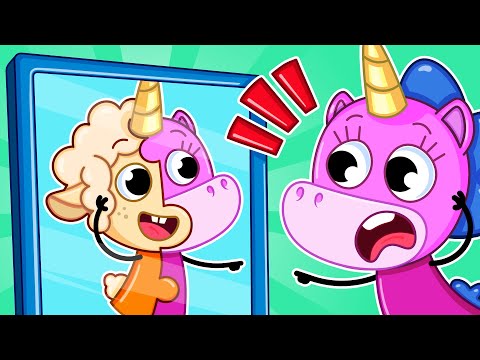 Amigo Transformado em Quebra-Cabeça! Desafio & Desenhos Engraçados 🧩🔍 | Pequenina Mimi🦄