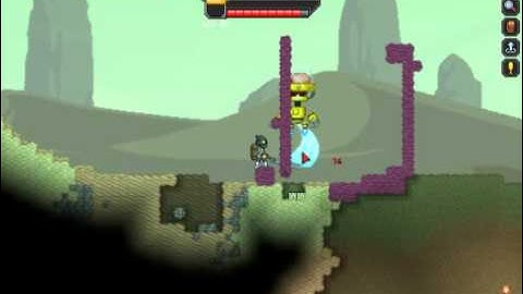 Starbound Inactive Robot Boss fight