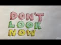 Jack Johnson - Don't Look Now (Jack’s unfinished hand drawn animation)