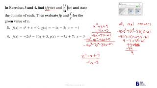 home work video for lesson 8 7   Combining and Comparing Functions