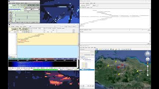 FLDIGI for Sending KML file google earth