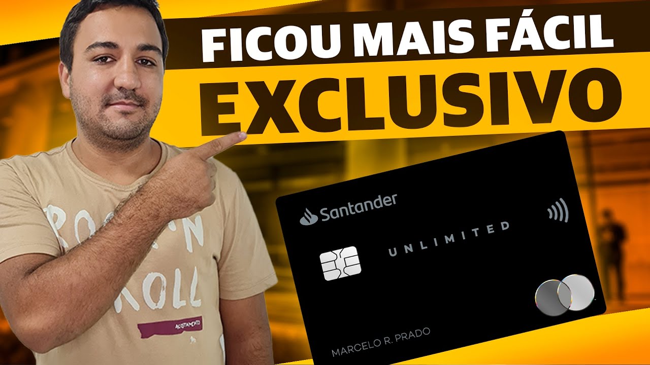 MASTERCARD BLACK/INFINITE SANTANDER UNLIMITED.