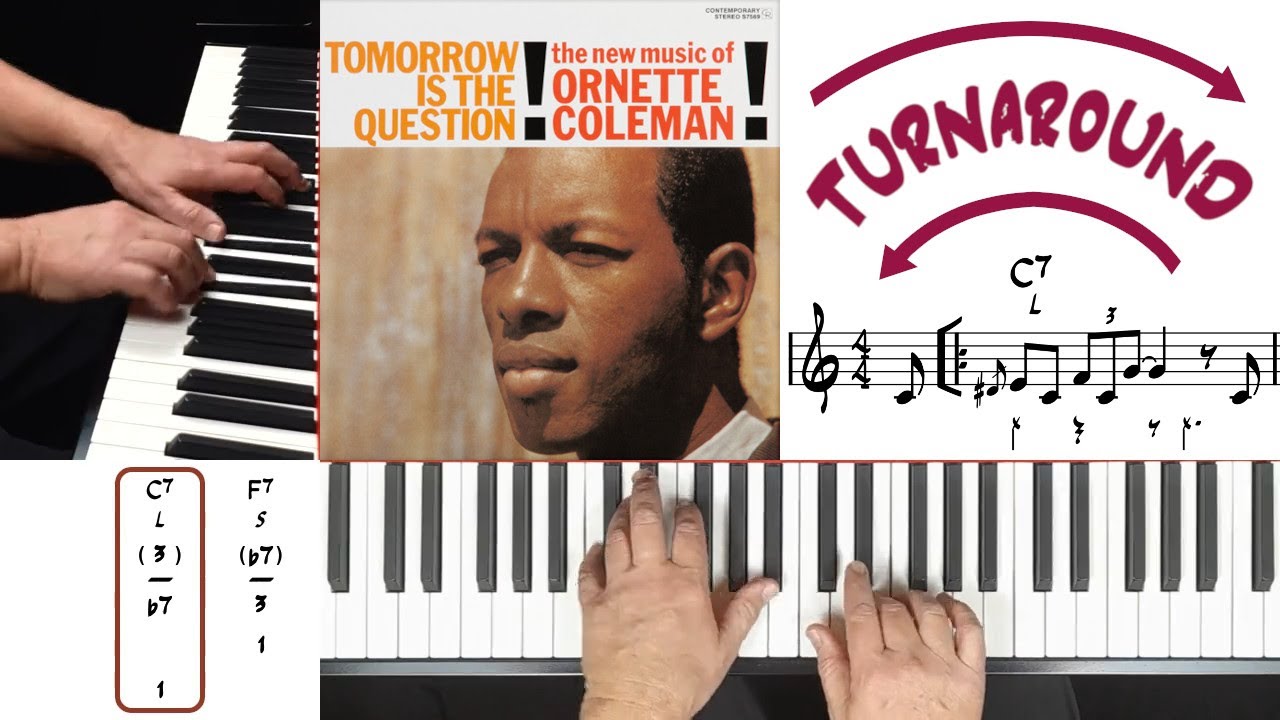 *Turnaround* (Ornette Coleman) - basic piano arrangement from lead sheet