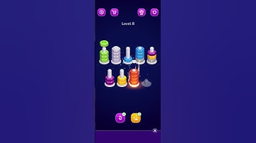 Level 8 NutSort puzzle #nutsort #games #gameplay #gaming #famgaming #gameture #gameplay