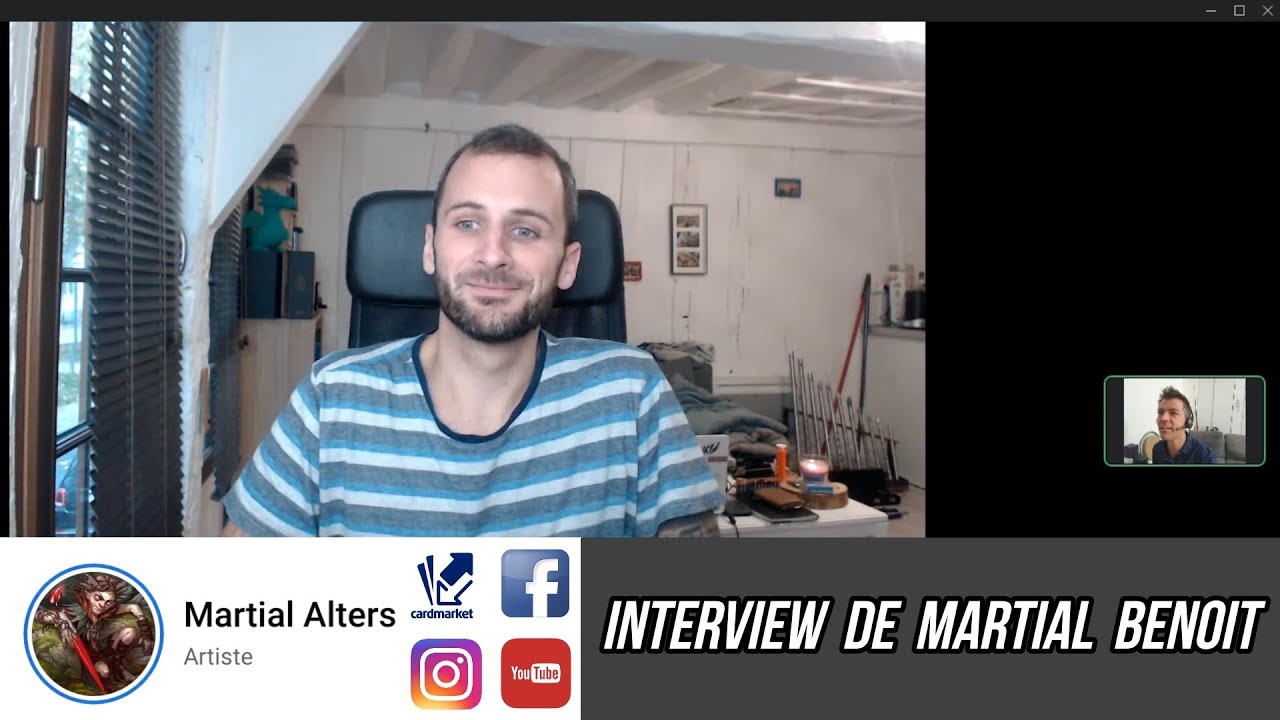 Interview de Martial Alters - altérateur de cartes magic