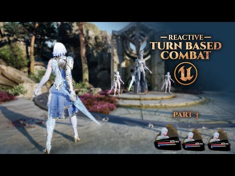 Unreal Engine Reactive Turn Based Combat Tutorial Series - Part 3 - Match Hud Layout