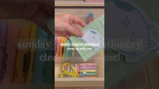 Sunday cleaning up?? asmr stationery ordering