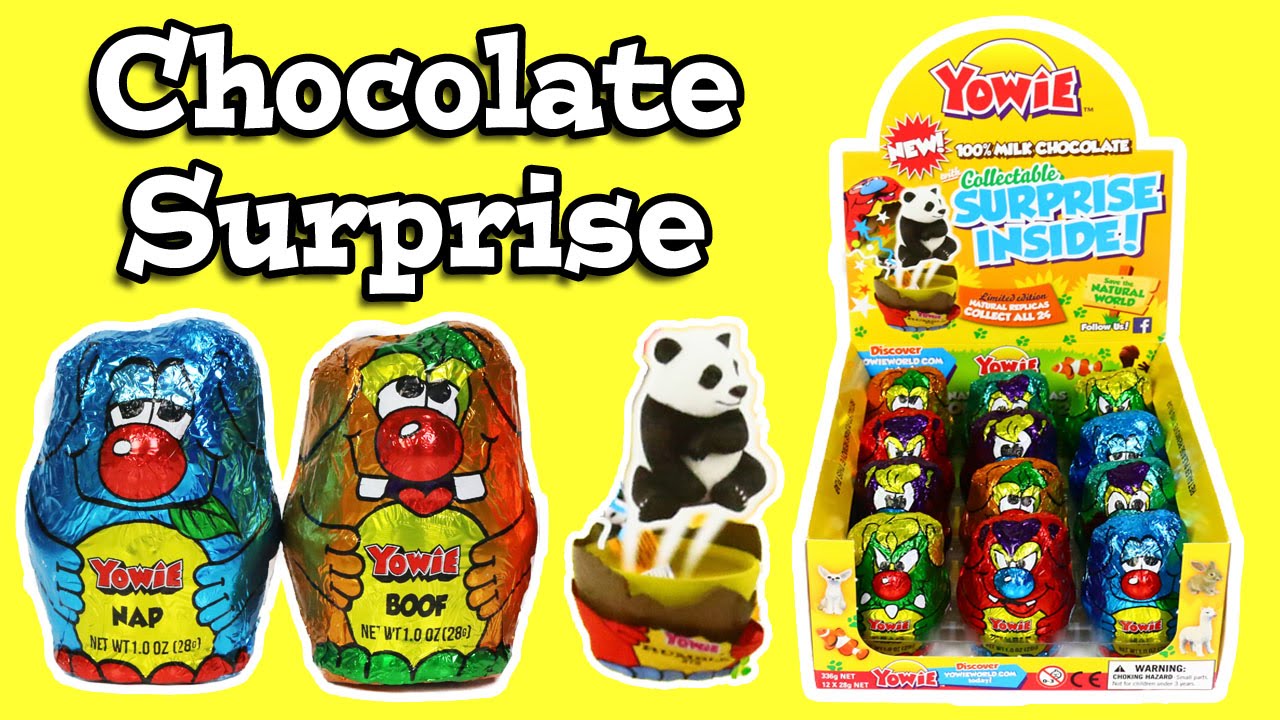 Yowie Chocolate Surprise Limited Edition Animal 2 YouTube