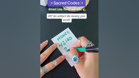Sacred Codes | Attract Wealth, Money and Abundance | Angel Numbers