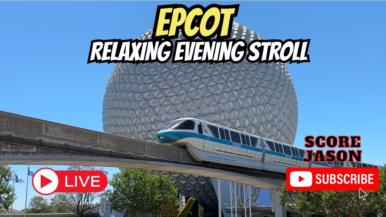 🔴 LIVE: EPCOT After Dark | Rides, Shows & Nighttime Magic