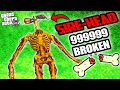 GTA 5: Breaking EVERY BONE As SIREN HEAD In GTA V ! ( GTA 5 mods )