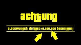 1.250.000$ bekommen! | R* verschenkt MILLIONEN! | GTA Online - Deutsch | Ju LeX