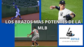 ¿Quién tiene el brazo más fuerte de la MLB?