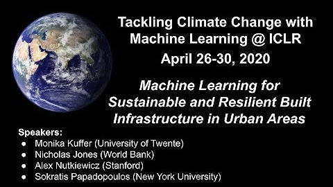 Machine Learning for Sustainable and Resilient Built Infrastructure in Urban Areas