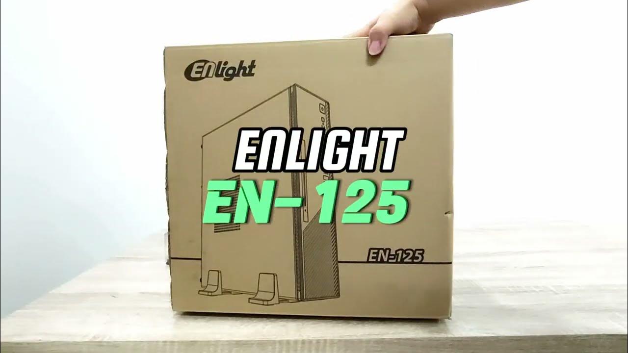 Enlight EN-125 - Slim and Compact PC Case for Office - YouTube