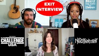 THE CHALLENGE USA EXIT INTERVIEW TIFFANY CASHEL 2nd ELIMINATION Nerdtainment