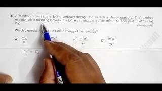 2010 CAIE AS & A level October November Physics Paper 12 Q N 15 (9702/12/O/N/10) by Sajit C Shakya