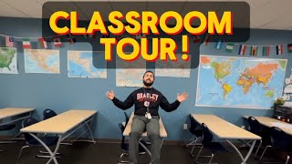 Classroom Tour of a High School History Teacher 
