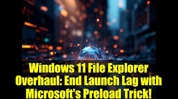 Windows 11 File Explorer Overhaul: End Launch Lag with Microsoft