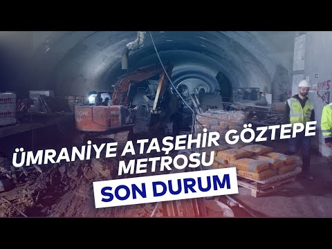 ÜMRANİYE ATAŞEHİR GÖZTEPE METROSU