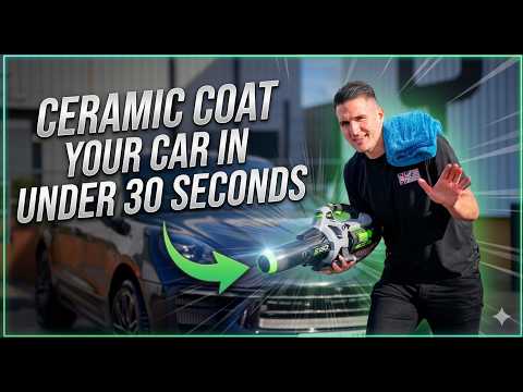 I Found the SECRET to Ceramic Coating Your Car in 30 Seconds